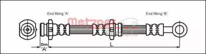 Шлангопровод METZGER 4111985